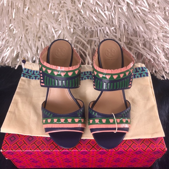 Tory Burch Shoes - Tory Burch Topanga Block Heel Sandal